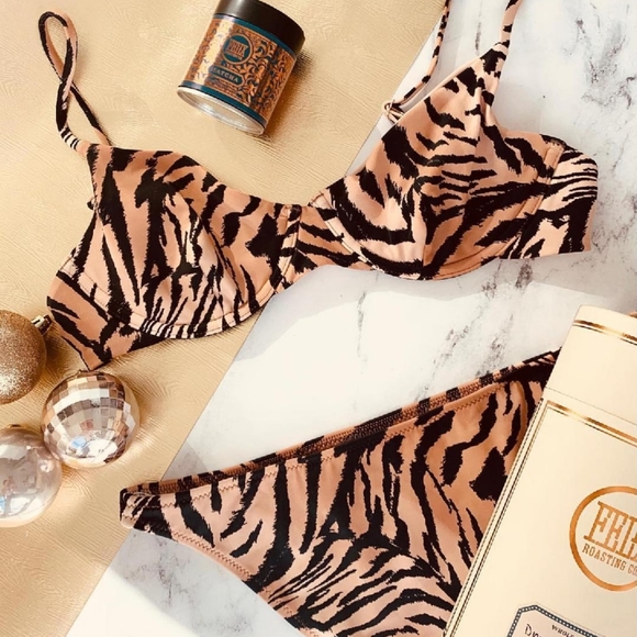 tori praver leopard swimwear